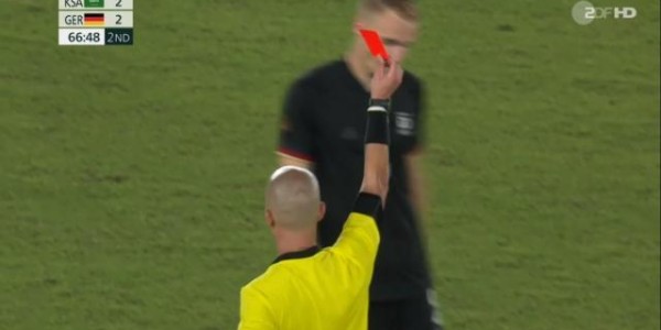 【奥运男足】10人德国3比2险胜沙特 乌杜奥凯制胜球